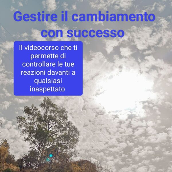 Gestire il cambiamento con successo